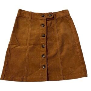 Forever 21 Brown corduroy skirt Small